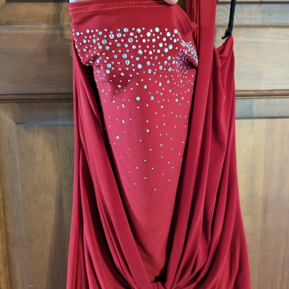 Halter mini-dress